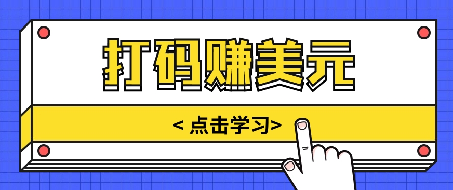 手动输入验证码，每天多投入几个小时，也能轻松获得两三千元的收入-占领资源网