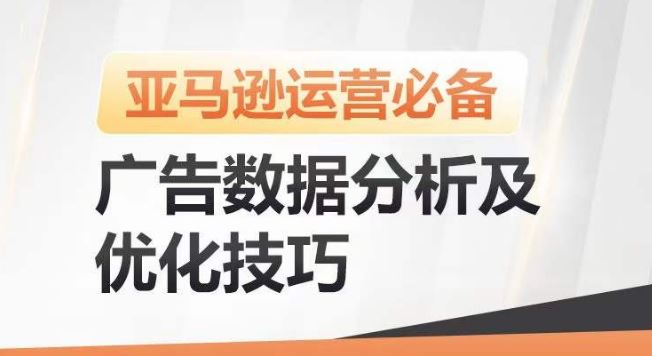 亚马逊广告数据分析及优化技巧，高效提升广告效果，降低ACOS，促进销量持续上升-占领资源网