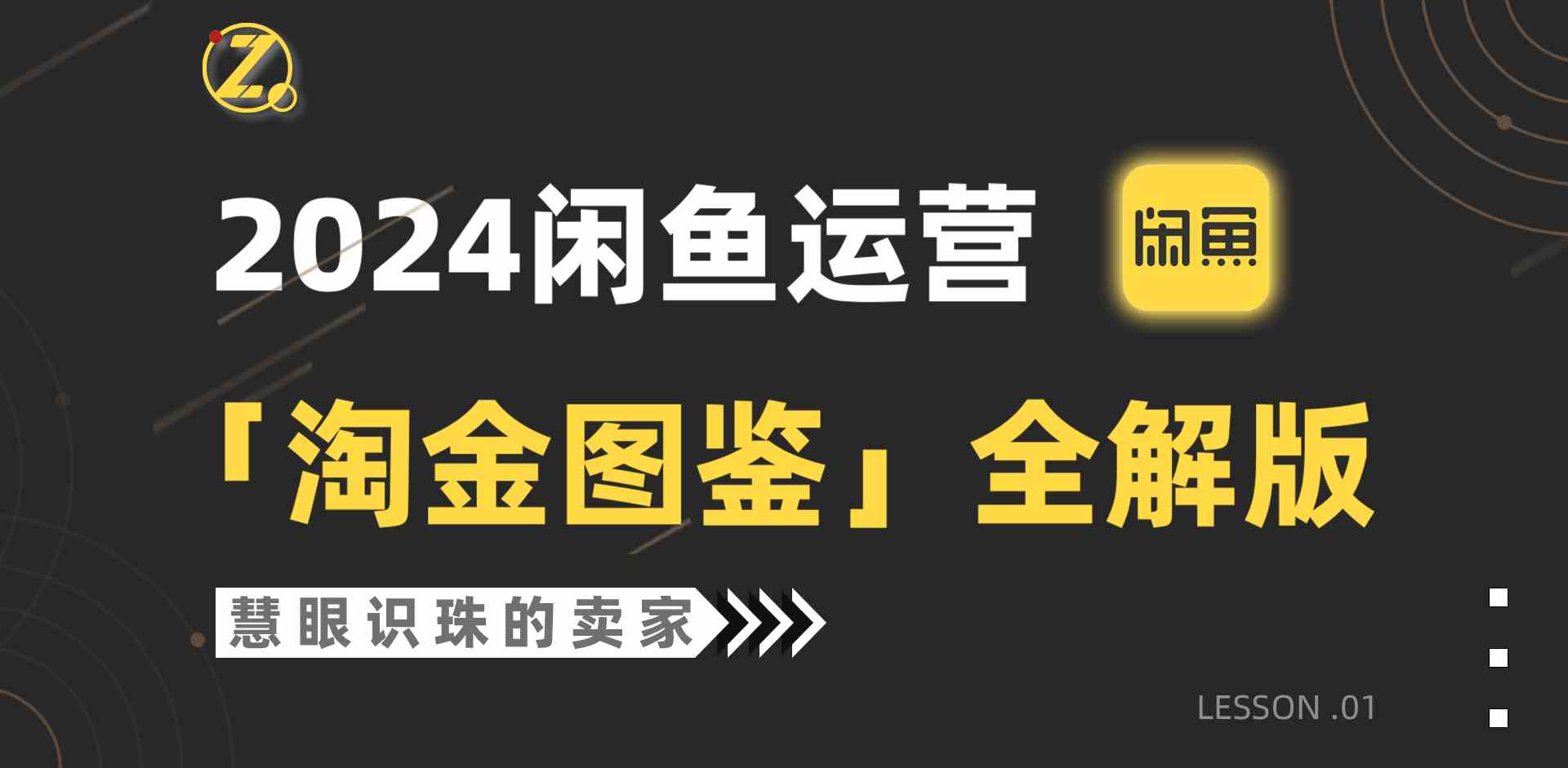 （9738期）2024闲鱼运营，【淘金图鉴】全解版-占领资源网