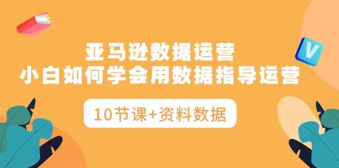 （10158期）亚马逊数据运营，小白如何学会用数据指导运营（10节课+资料数据）-占领资源网