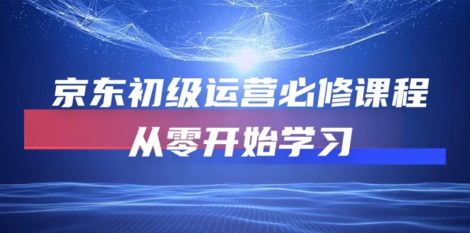 （10261期）京东初级运营必修课程，从零开始学习-占领资源网