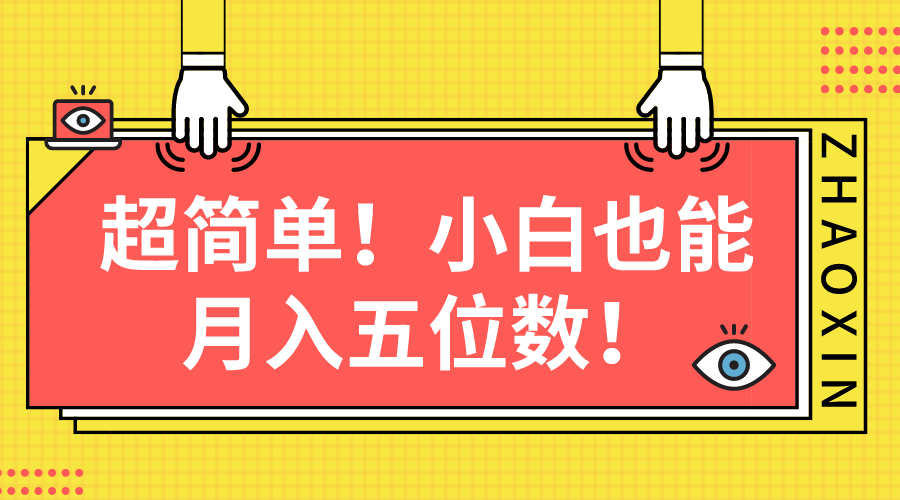（10257期）超简单图文项目！小白也能月入五位数-占领资源网