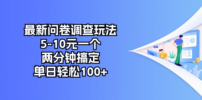 （10606期）最新问卷调查玩法，5-10元一个，两分钟搞定，单日轻松100+-占领资源网