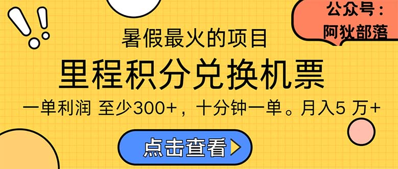 （11267期）暑假最暴利的项目，利润飙升，正是项目利润爆发时期。市场很大，一单利…-占领资源网