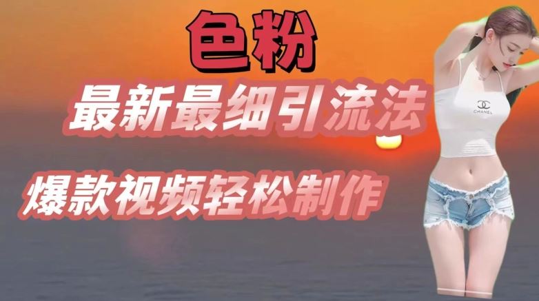 se粉最新最细引流法，七天螺旋起号法，爆款视频轻松制作【揭秘】-占领资源网