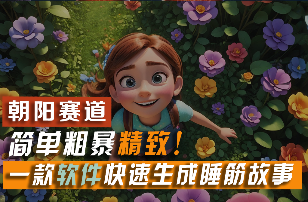 （11405期）利用一款软件5分钟一条爆款睡筋故事，简单粗暴精致！小白月入2w+-占领资源网