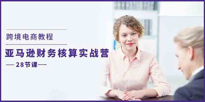 跨境电商教程：亚马逊财务核算实战营（28节课）-占领资源网