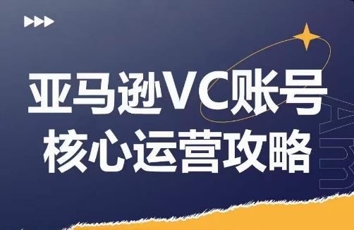 亚马逊VC账号核心玩法解析，实战经验拆解产品模块运营技巧，提升店铺GMV，有效提升运营利润-占领资源网