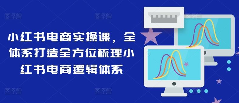 小红书电商实操课，全体系打造全方位梳理小红书电商逻辑体系-占领资源网