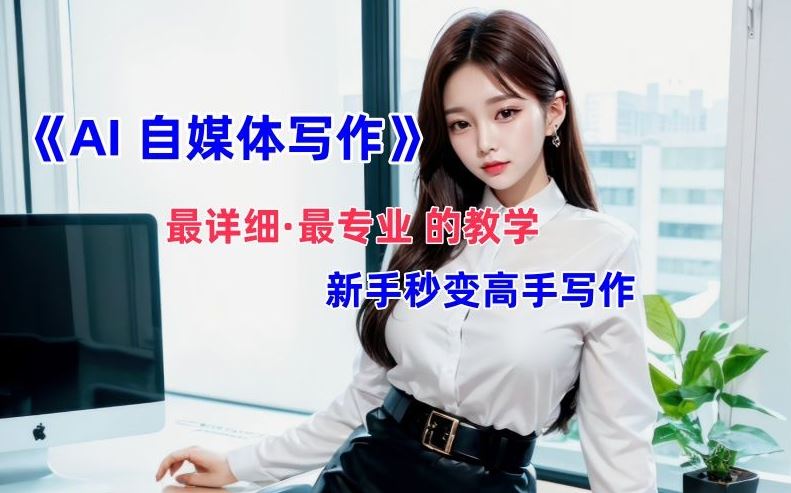 AI自媒体文章创作全网最详细教程，新手秒变写作高手，多方位发展-占领资源网