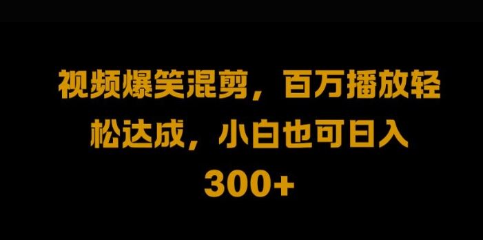 视频号零门槛，爆火视频搬运后二次剪辑，轻松达成日入1k【揭秘】-占领资源网