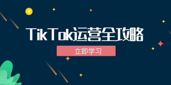 （12739期）TikTok实战运营全攻略：从下载软件到变现，抖音海外版实操教程-占领资源网