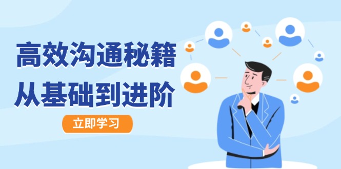 （12754期）高效沟通秘籍：成长有方向，从基础到进阶，图文音频一应俱全-占领资源网