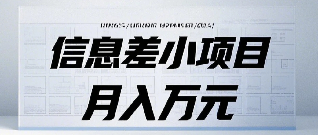信息差小项目：国内外视频代下载，项目操作简单零成本零门槛月入过万-占领资源网