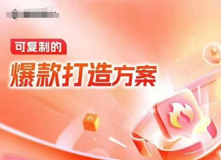 天猫电商爆款运营，可复制的爆款打造方案(线下内训课录音+字幕)-占领资源网