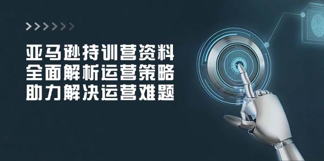 （14033期）亚马逊持训营资料，全面解析运营策略，助力解决运营难题-占领资源网
