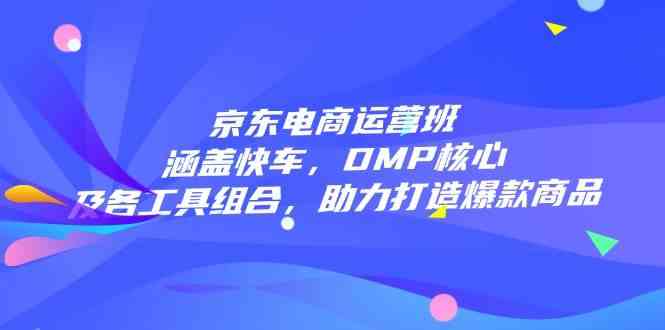 京东电商运营班：涵盖快车，DMP核心及各工具组合，助力打造爆款商品-占领资源网