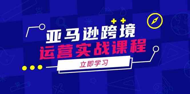 亚马逊跨境运营实战课程：涵盖亚马逊运营、申诉、选品等多个方面-占领资源网