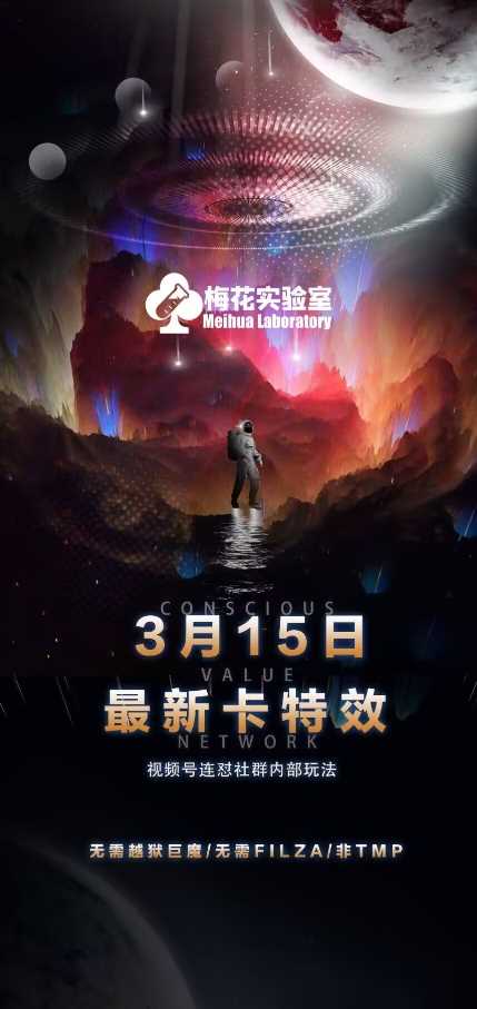 梅花实验室视频号连怼玩法-3月15日最新卡特效技术(无需越狱、巨魔、tmp)-占领资源网