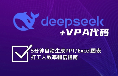 DeepSeek从入门到精通：解锁Excel和VBA高效办公新技能-占领资源网