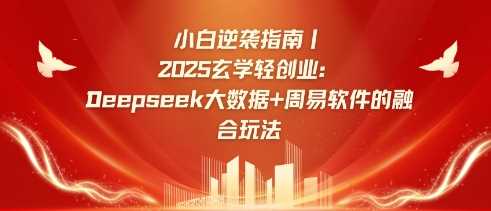小白逆袭指南，2025玄学轻创业：Deepseek大数据+周易算法的融合玩法-占领资源网