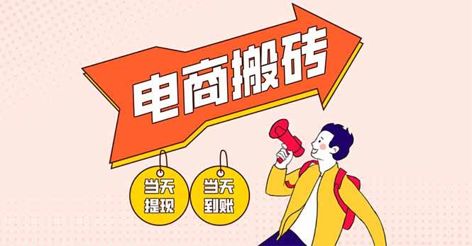 （14310期）电商搬砖项目，单机日收益300+，非常暴力，小白上手就会-占领资源网