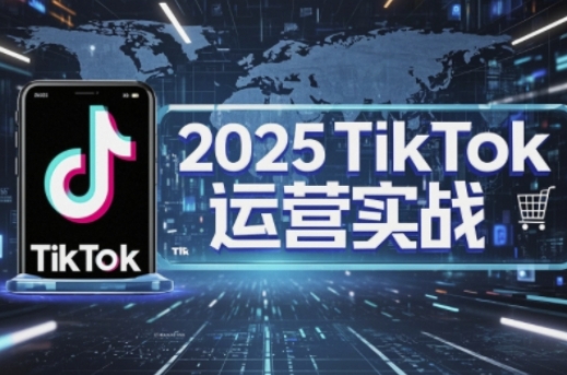 2025TikTok电商运营，掌握TikTok店铺运营核心技巧，实现低成本高转化-占领资源网