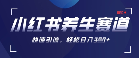 AI+可画生成小红书养生作品，新手暴力起号，矩阵操作，轻松日入3张+-占领资源网
