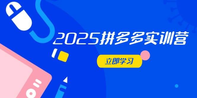 （14531期）2025拼多多实训营：深度剖析运营关键，助力电商人快速提升-占领资源网