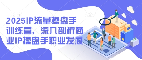 2025IP流量操盘手训练营，深入剖析商业IP操盘手职业发展（更新）-占领资源网