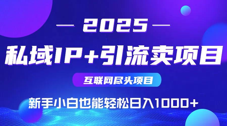 （14613期）私域IP+卖项目，普通人小白也能轻松实现日入1000+-占领资源网