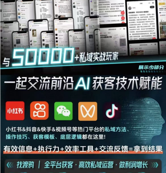 （14743期）【渡鸦科技社】内部学习资料，私域流量入门指南-占领资源网