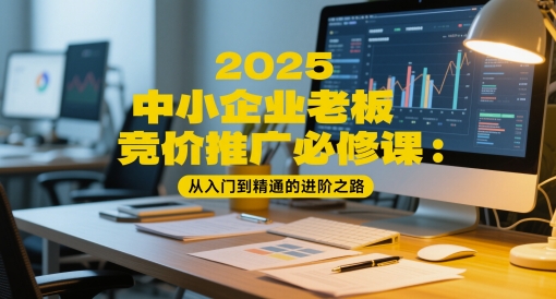 2025中小企业老板竞价推广必修课：从入门到精通的进阶之路-占领资源网