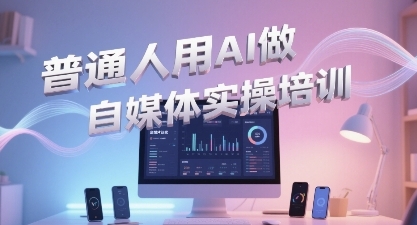 普通一个人用AI做自媒体，助你轻松开启AI自媒体创作之路-占领资源网