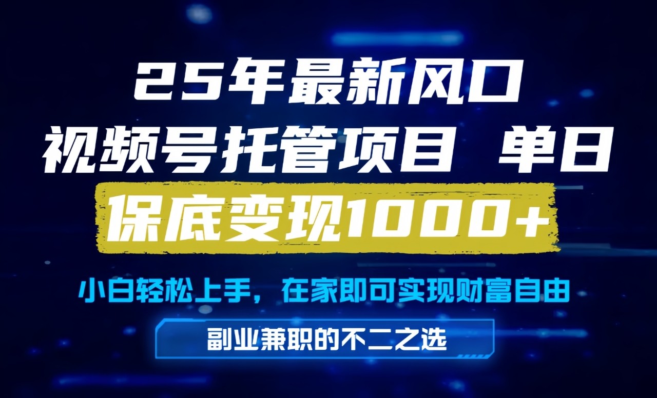 真正的懒人项目，妥妥的福利，先到先得，单日保底1000+-占领资源网
