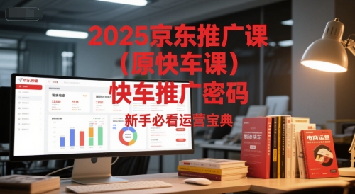 2025京东推广课（原快车课）解锁京东快车推广密码，新手必看运营宝典-占领资源网