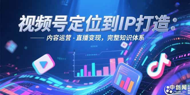 （15173期）视频号定位到IP打造：账号搭建-内容运营-直播变现，完整知识体系-占领资源网