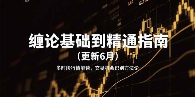 （15184期）缠论基础到精通指南（更新6月）多时段行情解读，交易机会识别方法论-占领资源网