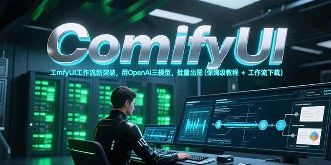 （15191期）ComfyUI工作流新突破，用OpenAI三模型，批量出图(保姆级教程+工作流下载)-占领资源网
