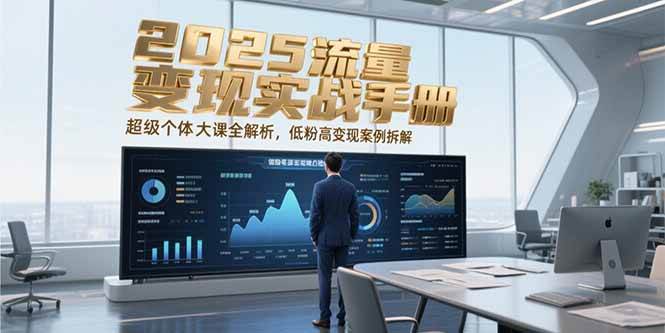 2025流量变现实战手册，超级个体大课全解析，低粉高变现案例拆解-占领资源网