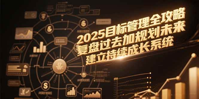 （15199期）2025目标管理全攻略，复盘过去加规划未来，建立持续成长系统-占领资源网