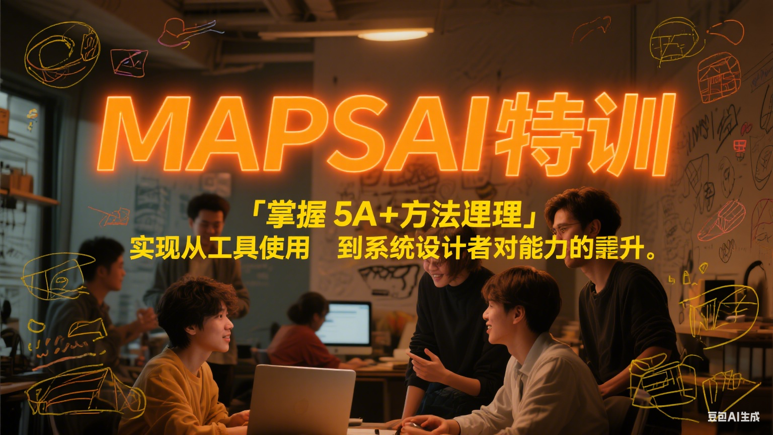 MAPSAI 特训，掌握 5A + 方法论，实现从工具使用者到系统设计者的能力跃升-占领资源网