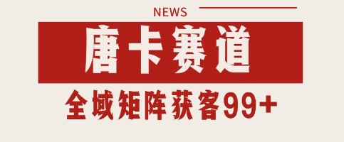 唐卡赛道私域引流获客 自热矩阵SOP日引流99+精准客资【揭秘】-占领资源网