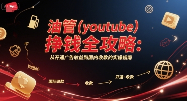 油管(youtube)挣钱全攻略：从开通广告收益到国内收款的实操指南-占领资源网