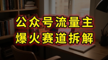 AI公众号流量主爆火赛道拆解—剧评领域，86分钟干货分享-占领资源网