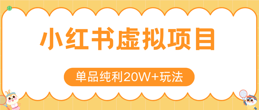 小红书虚拟电商新玩法，实现单品纯利20W+，可矩阵放大操作！-占领资源网